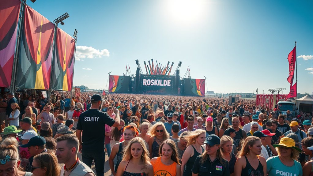 roskilde s crowd safety measures