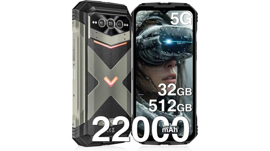 rugged 5g smartphone model
