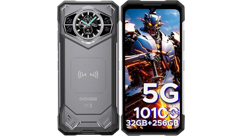 rugged 5g smartphone storage