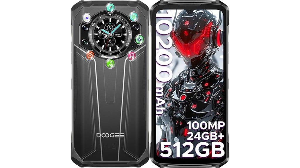 rugged phone 24gb512gb storage