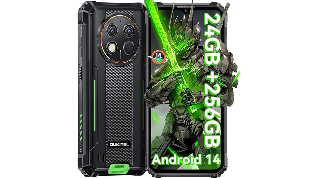 rugged smartphone 24gb storage
