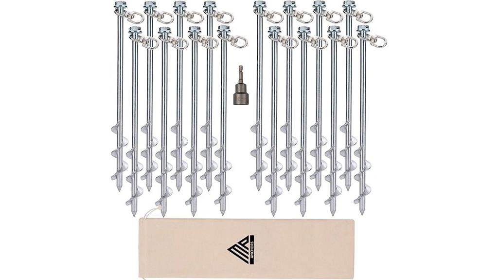 screw in ground anchors