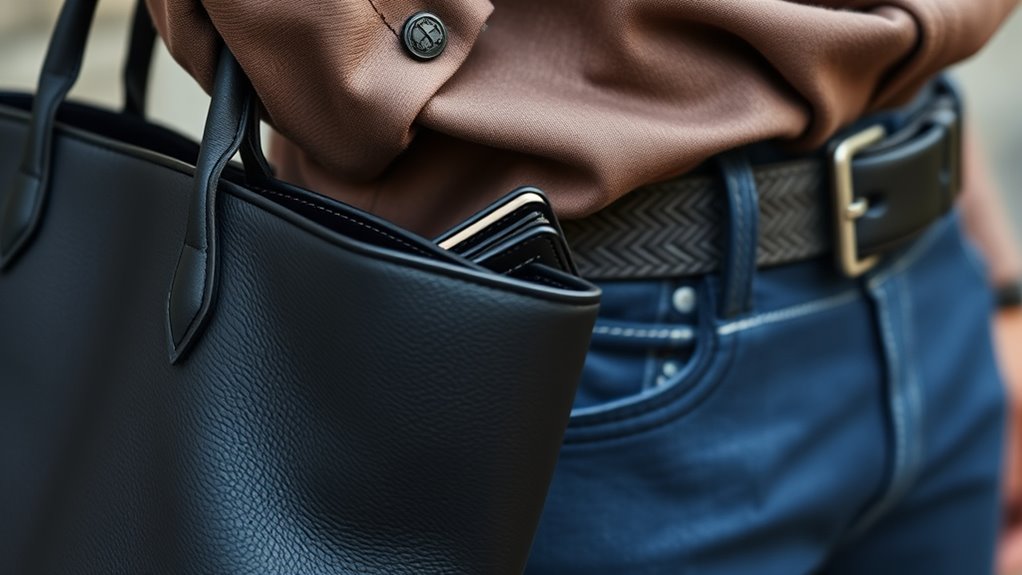 secure bags and accessories