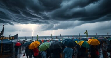 seek shelter and stay safe