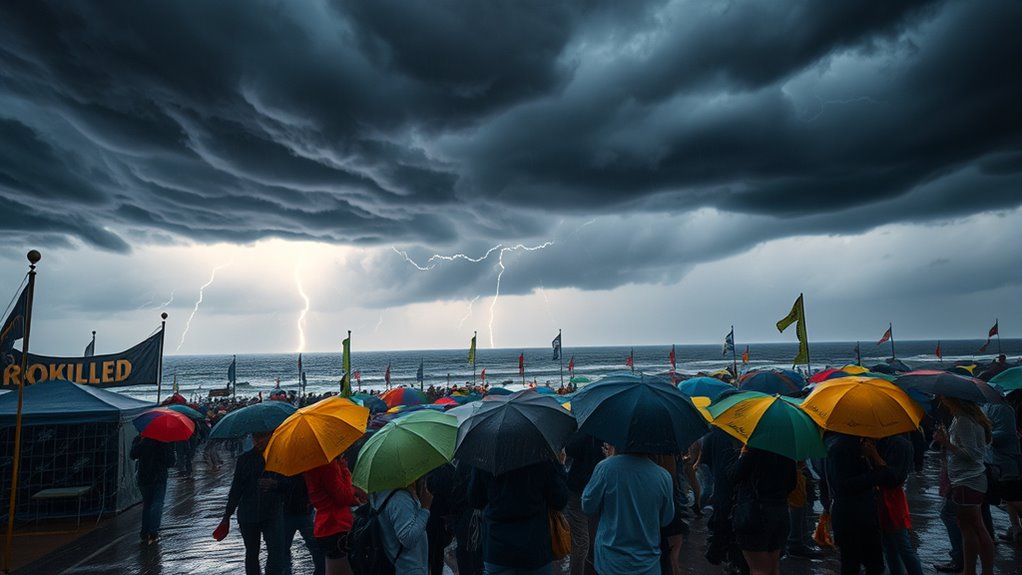 seek shelter and stay safe