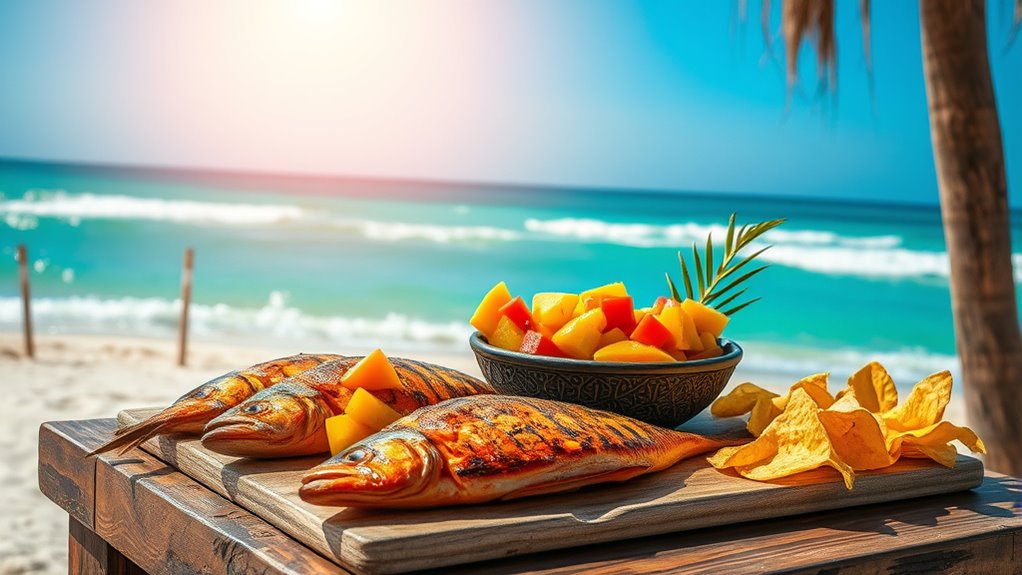 simple fresh seaside dishes