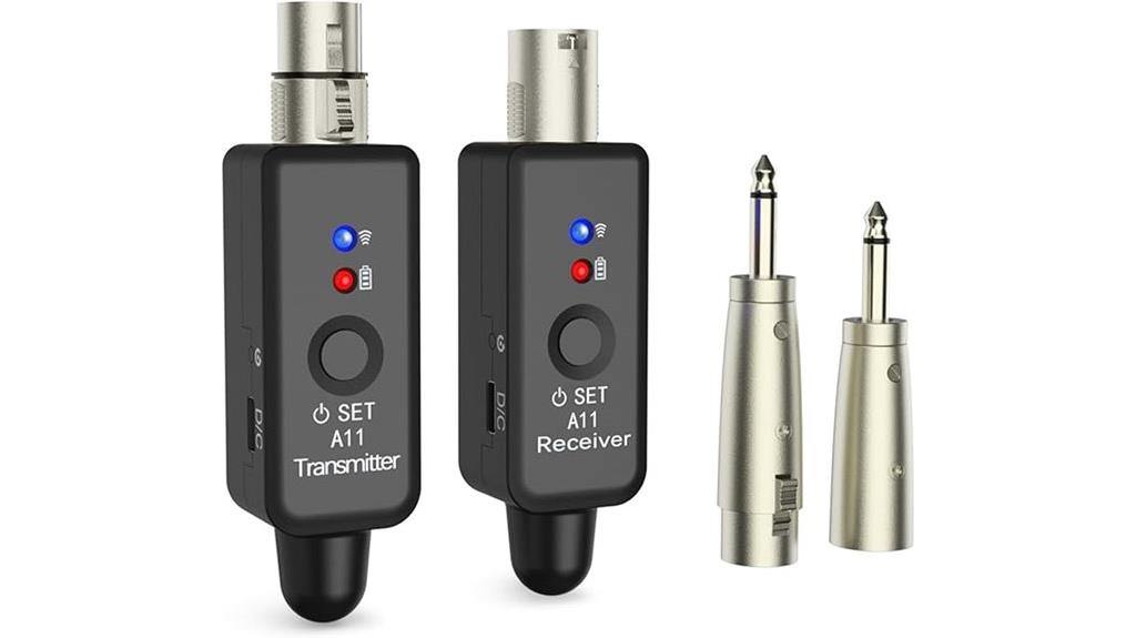 single transmitter and receiver