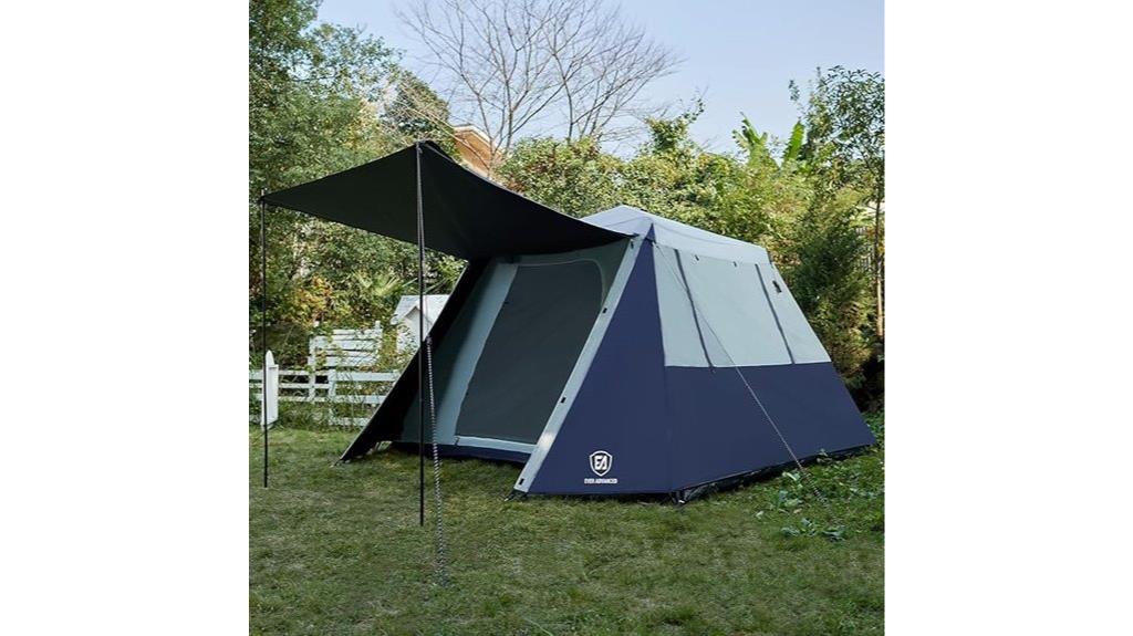 six person blackout camping tent