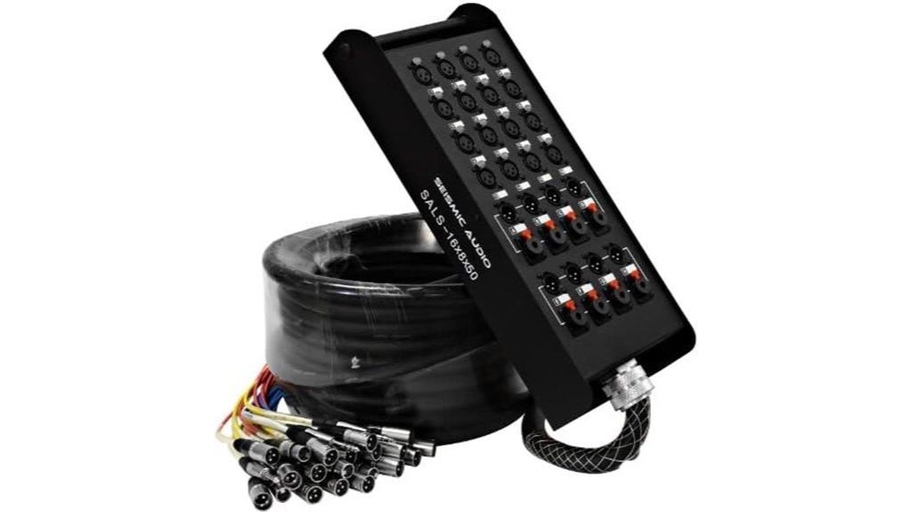 sixteen channel xlr snake