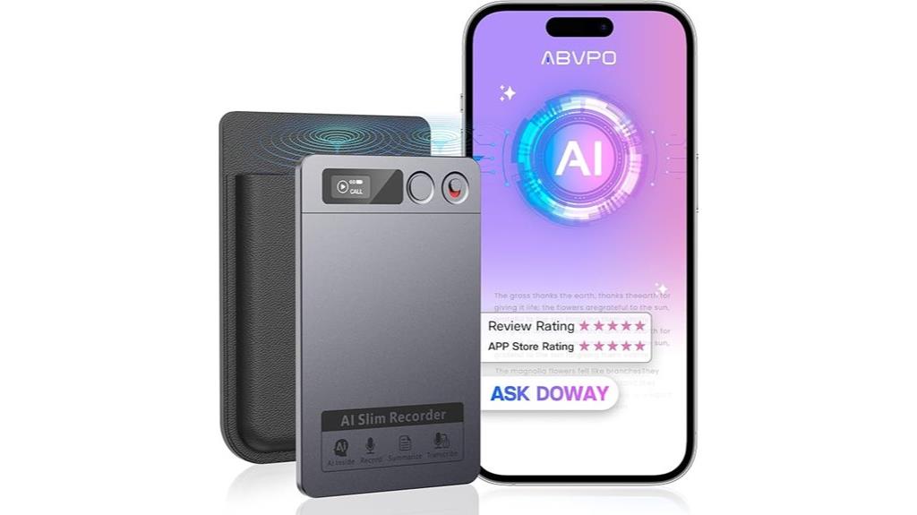 smart voice recorder features