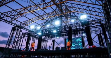stage construction from design
