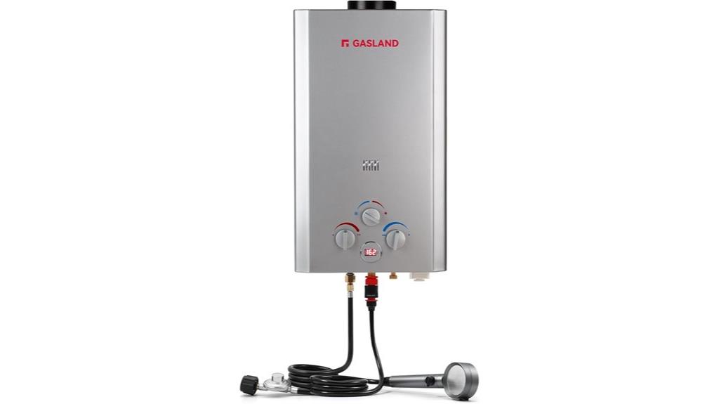 tankless propane water heater