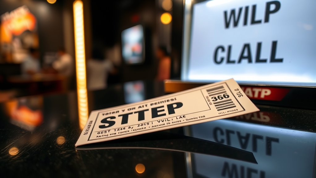 ticket purchase and pickup