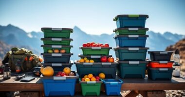 top collapsible food bins