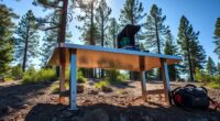 top durable stainless steel camp tables