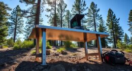 top durable stainless steel camp tables