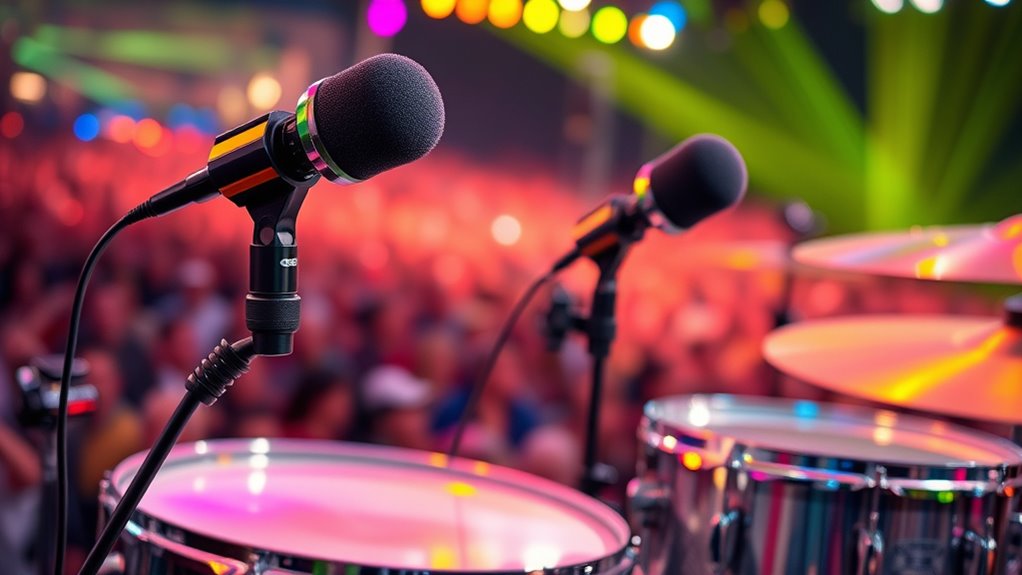 top festival drum mic kits