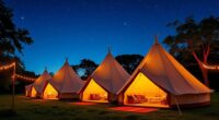 top festival glamping tents