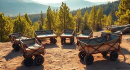 top heavy duty camp wagons