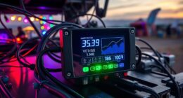top off grid battery monitors