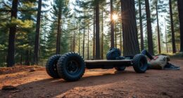 top off road electric skateboards