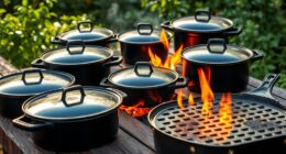 top outdoor cast iron sets