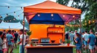 top pop up festival gazebos
