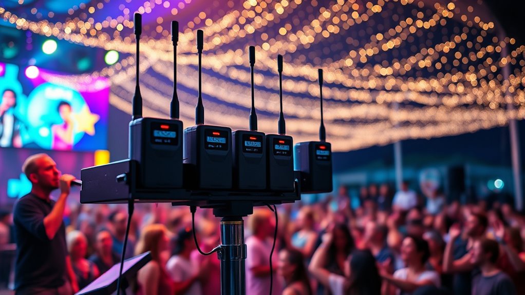 top quad wireless microphones