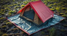 top tent ground protection