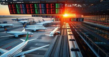 travel arrangements and schedules