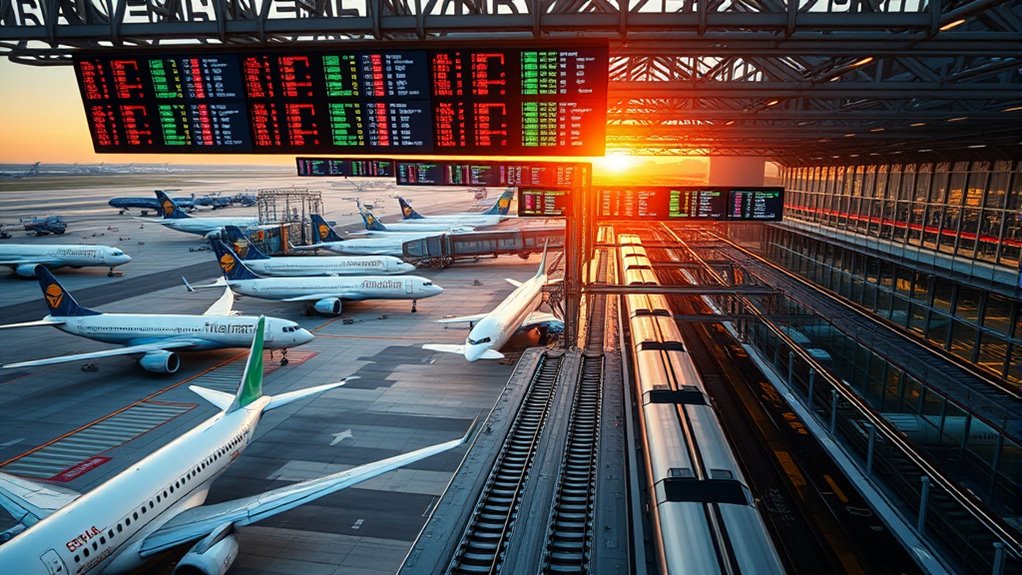 travel arrangements and schedules
