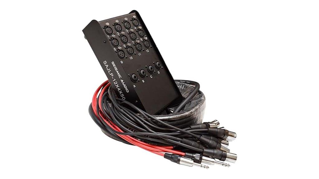 twelve channel xlr snake