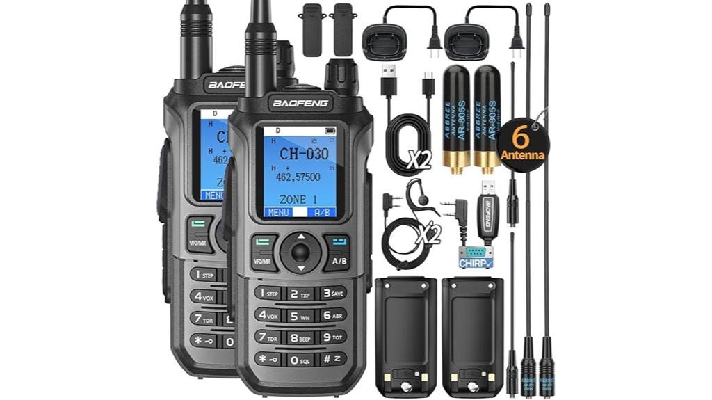 two pack gmrs radios