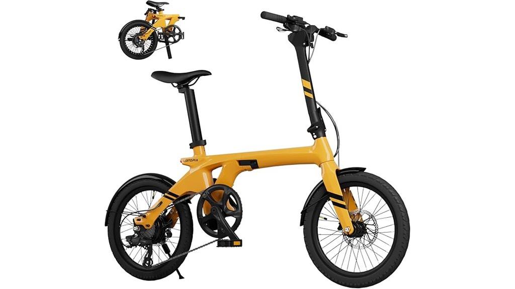 urtopia carbon fold e bike