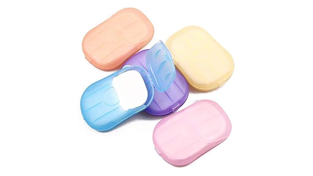 vibrant soap sheet set