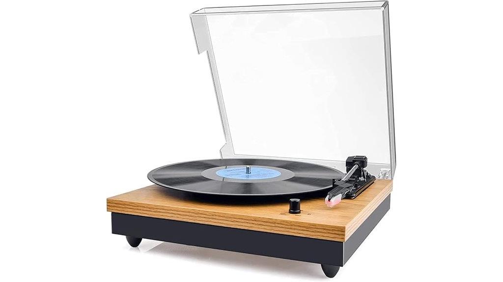 vintage bluetooth record player