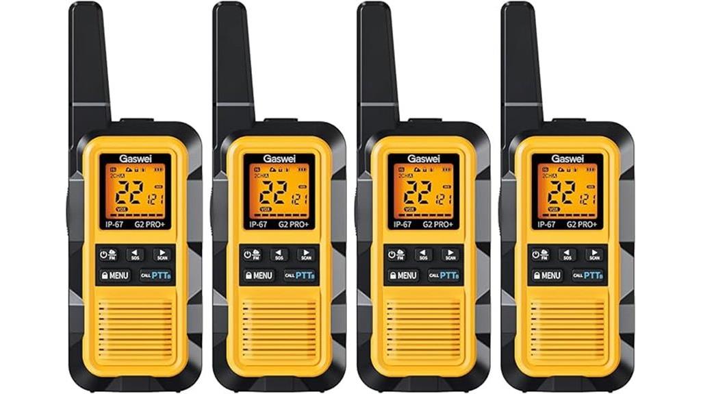 waterproof floating walkie talkies