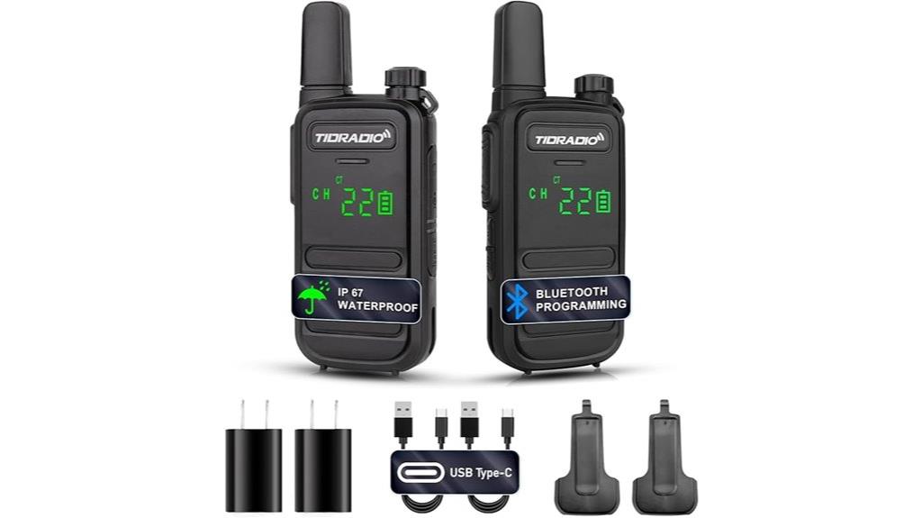 waterproof two way radios