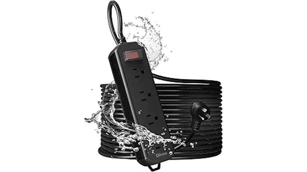 weatherproof outdoor extension cord