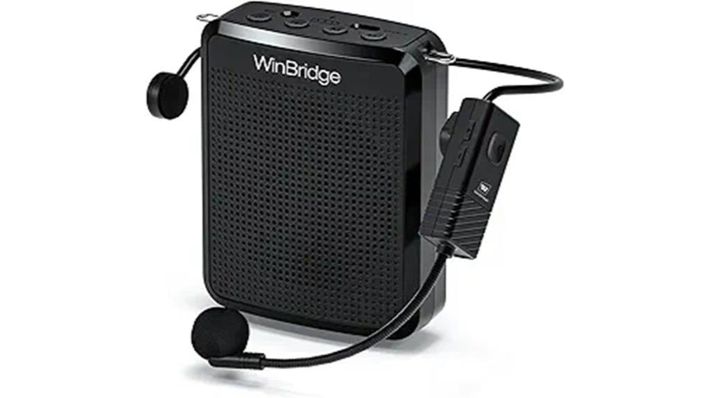 wireless amplifier with microphone