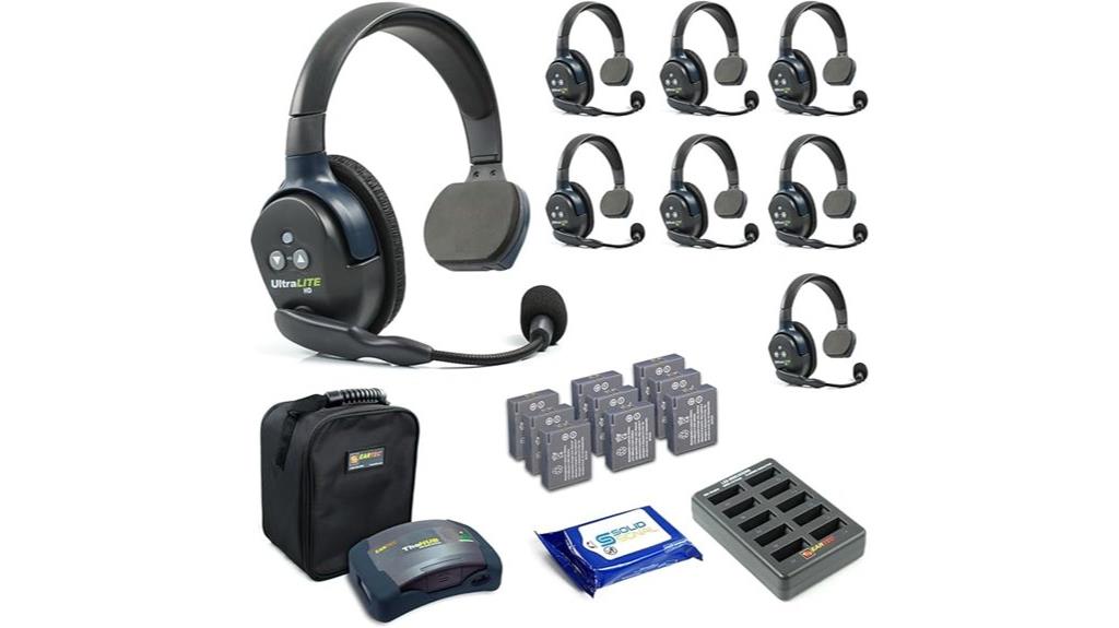 wireless eight user communication system