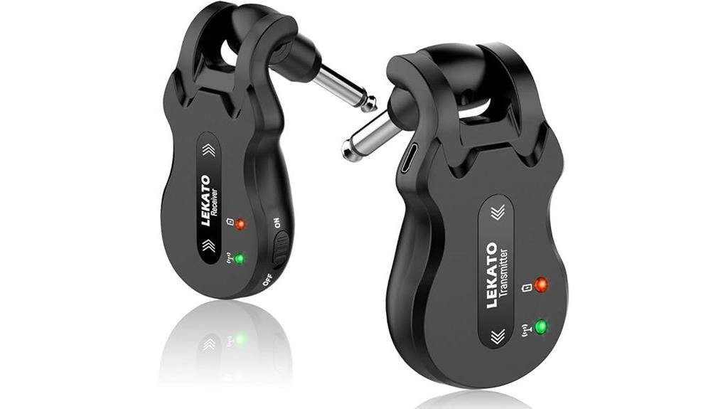 wireless guitar system four channels