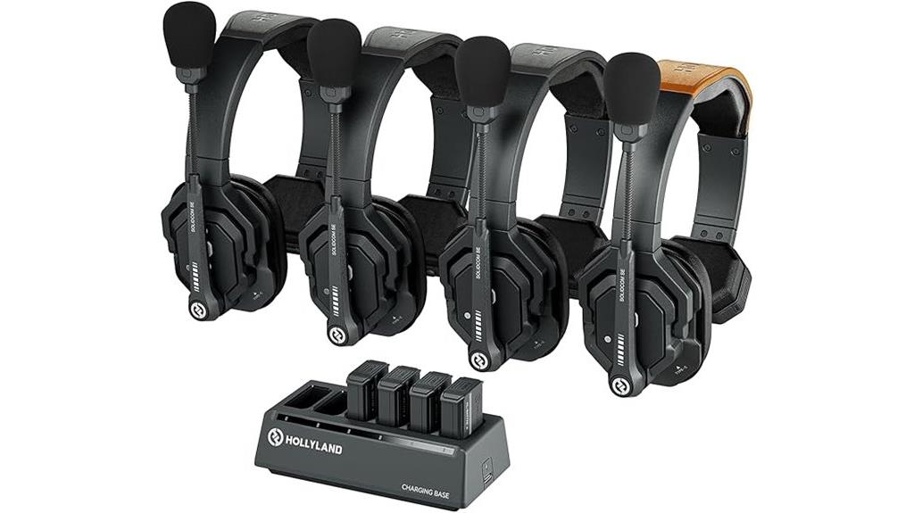 wireless intercom for four