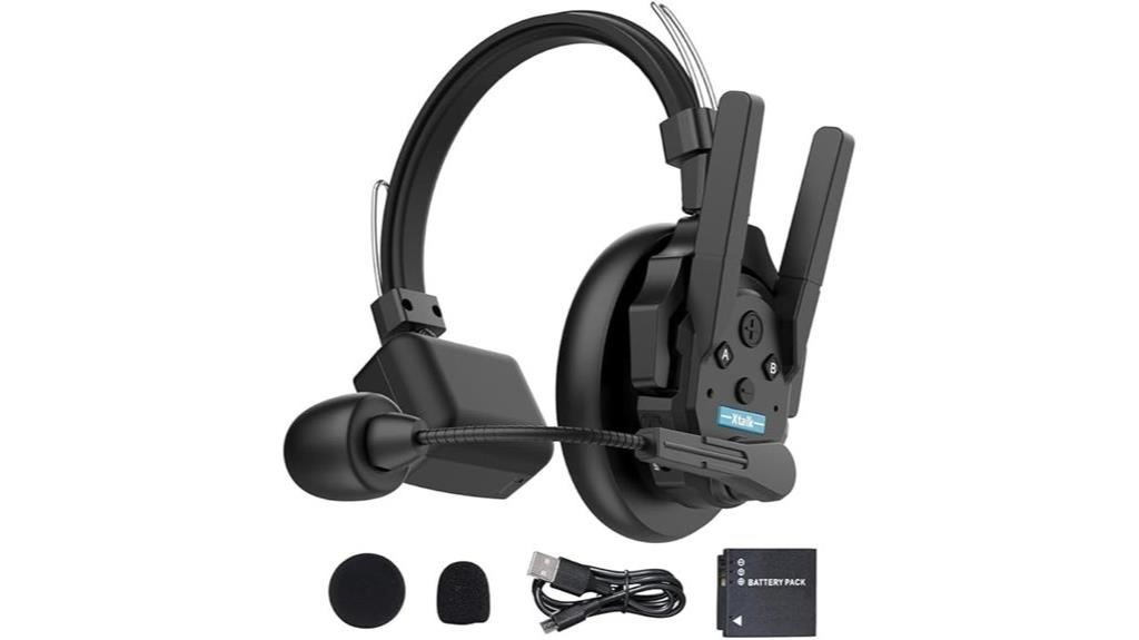 wireless intercom headset system