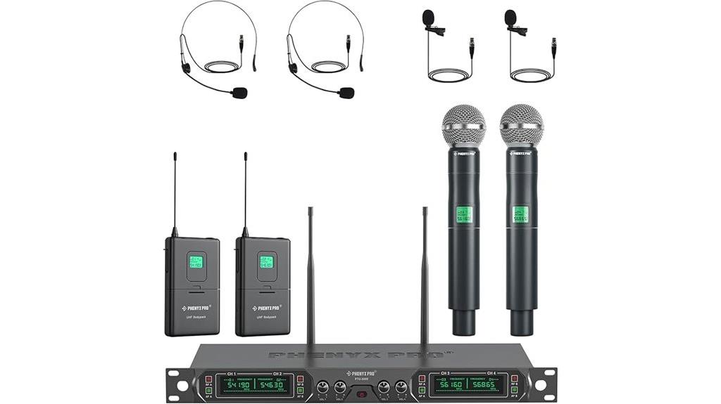 wireless microphone system model