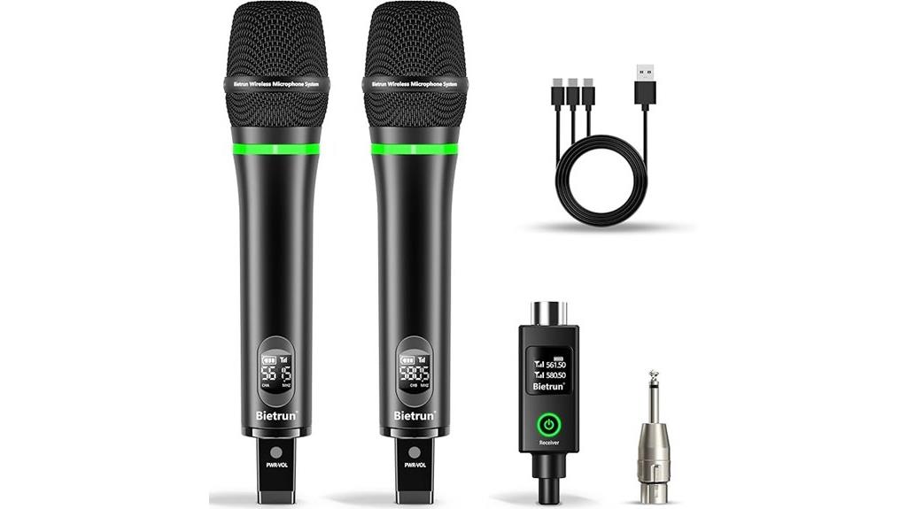 wireless microphone with adapter