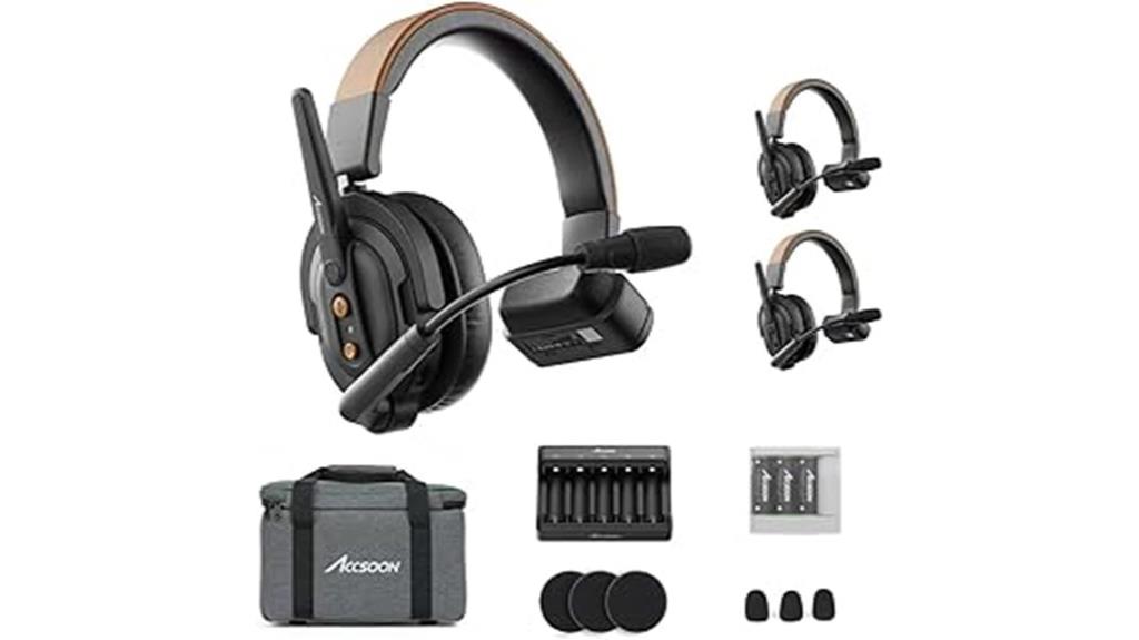 wireless professional intercom system