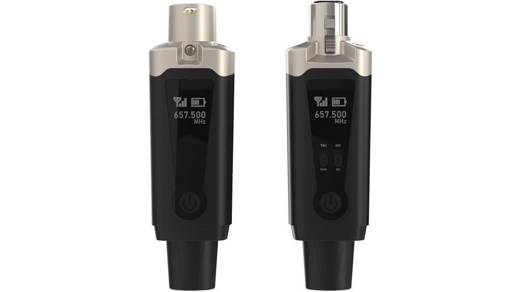 wireless uhf microphone system