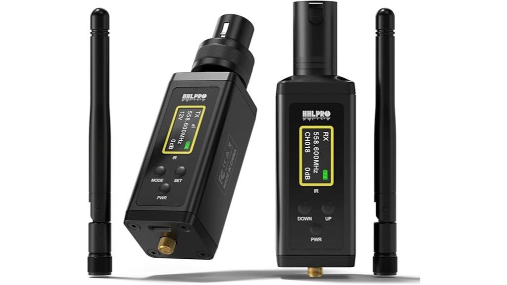 wireless xlr audio system