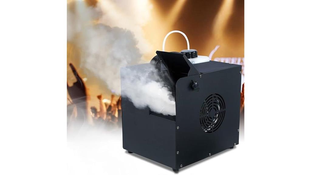 1500w fog machine remote